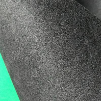 China 45g Non Woven fire resistant black color Fiberglass veil used For Acoustic Ceiling Panel for sale