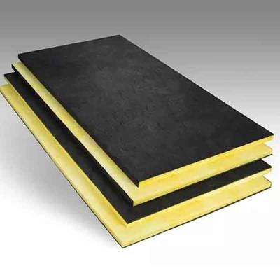 China 80g black color fiberglass non woven mat used For Acoustic Ceiling Panel for sale