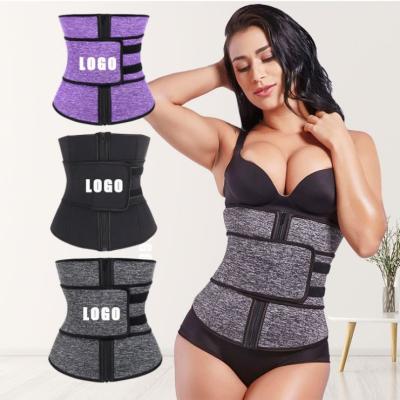 China New Design Fitness Waist Trainer Antibacterial One Belt Full Body Shaper Waist Trainer Antibacterial Tummy Control for sale