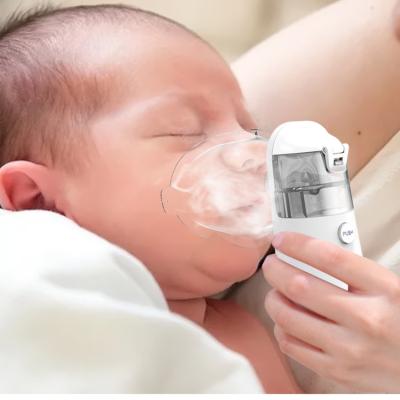 China Boxym 2021 Mesh Nebulizers Inhaler Handheld Cough Drug Mask Portable Atomizer Hand Held Nebulizer For Adults Kids for sale