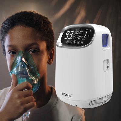 Cina Adjustable Mini Portable Homecare Oxygen Concentrator Medical Oxygen Generator Oxygen Concentrator 1l 2l 3l 5l 10l with Nebulizer in vendita