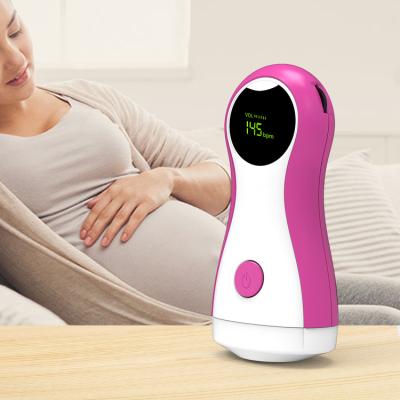 China CE Yonker Mini Baby Clinical and Home Used Pregnant Monitor Portable Handheld Heartbeat Fetal Doppler Doppler for Pregnant for sale