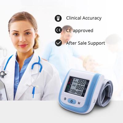 China Field Medical CE ISO Approved Automatic Digital Speakers Boiling Point Sphygmomanometer Wrist Blood Pressure Monitor Electronic for sale