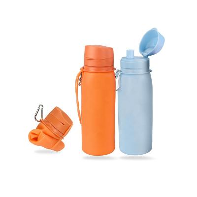 China Best Viable Selling Collapsible Products Silicone Water Bottle For Gym Fitness for sale