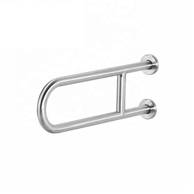 China Modern Toilet Accessories 304 Handrails Toilet Wall Fixture Stainless Steel Safety Disabled Handrails For The Elderly for sale