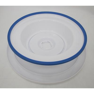 China Factory Sustainable Manufacturer Supply Kitchen Baking Tools Plastic Turntable Cake Stand for sale