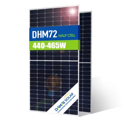 China 450W Mono Solar Power System Dahai Brand Sun Power Panel Residential Hot Selling Solar Module Solar Panel Half Mono Cell Solar Rooftop for sale