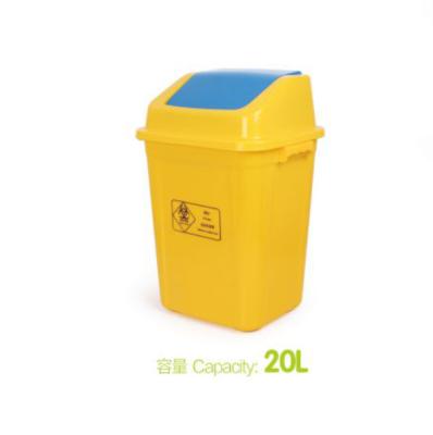 China Swingtop Wastebasket, Swing-Lid Trash Can, Trash Can Swing Door Lid, Swing Top Lid for Med for sale