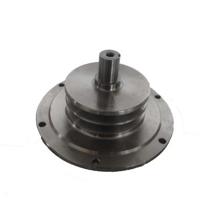 China Special Design Widely Used Impeller Shaped Forging Red Water Pump Part Wheelshaped for sale