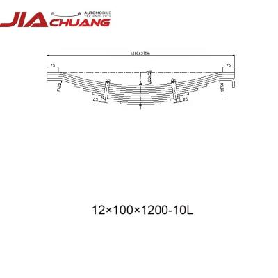 China SUP9/SUP9A Semi Trailer Leaf Spring Truck Trailer Manufacturer China for sale