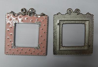 China Premium quality zinc alloy picture frame, ready mold, exquisite metal baby photo frames, for sale