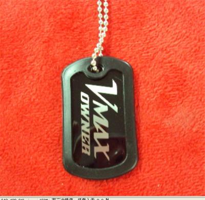 China Epoxy dome metal dog tags, branded logo promotional gift dog tags, customized dog tags, for sale