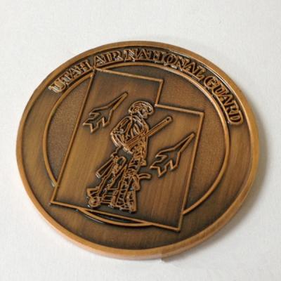 China Custom metal anniversary coin selection, Vintage antique bronze plated anniversary coins, for sale