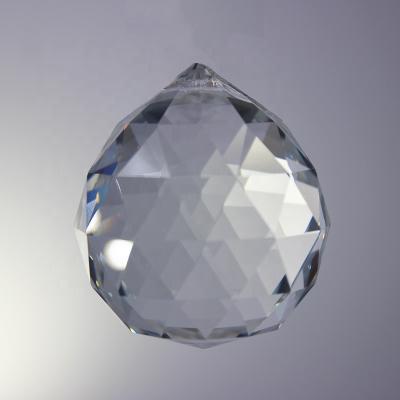 China Europe K9 AAA Grade 40mm Crystal Luster Faceted Ball for sale