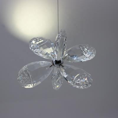 China Europe flower glass prism for lighting home decoration for sale