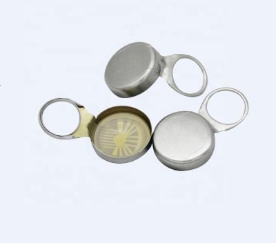 China Hot sale 26mm beer juice beverage non-refillable bottleneck innovation easy pull ring caps for sale