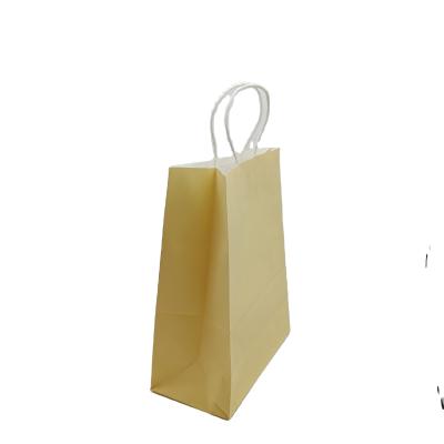 China Waterproof Paper Handmade Bag Packaging Bag Free Samples Custom Logo Paper Bags Wholesales Different Colors Different Sizes for sale