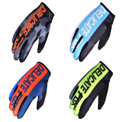 China Motocross Full Finger Customized Full Finger CAD Gloves MTB ATV BMX CAD Motor Mountain Bike Offroad Bicycle Men Unisex for sale