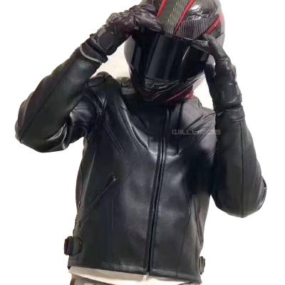 China Motorcycle Anti-UV Motocross Jacket Riding Motorcycle PU Leather Men's Jacket for sale