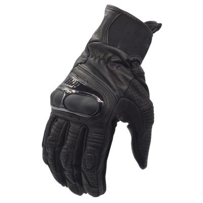 China Full Finger Manufacturer Motorcycle Leather Hand Gloves Customizable Rider Glove Motorcycle for sale