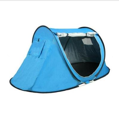 China UV-resistant boat type camping fishing outdoor automatic open rain tent anti-storm gear tent camping tent UV-resistant for sale