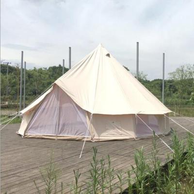 China UV-Resistant BBQ Resort Farm Tent Yurt Tour Outdoor Camping Tent Waterproof And Rainproof Large Canopy for sale