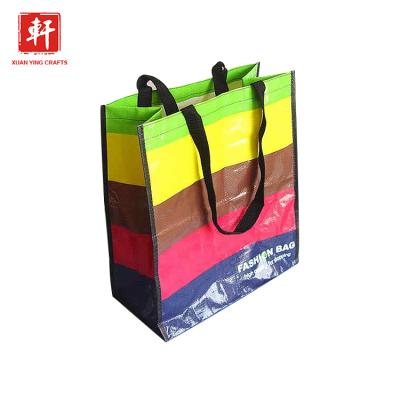 China Logo Size Polypropylene Shopping Recycling Customized Eco-friendly Tote Pp Laminated Woven Bag pp non woven bag for sale