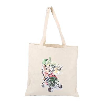 China Eco Friendly Reusable Eco Friendly Tote Canvas Bags With Custom Printed Logo for sale