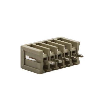 China Copper Best selling Pluggable Terminal Blocks 2P 4P 8P 10P 12P Plug-in spring terminal blocks for sale