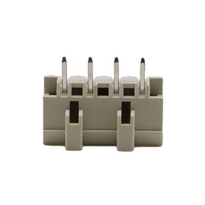 China Copper Factory Price 5.0mm 320V Pluggable Terminal Blocks 2P 4P 8P 10P 12P Plug-in spring terminal blocks for sale