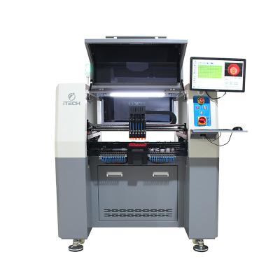 China Chip Placing Machine Vertical Mounter 6 Holder Placement SMD SMT High Speed ​​Electronic Components Machine LED PCB Assembly Line for sale