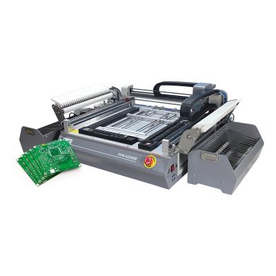 China Electronic components machine high precision used table top automatic smt mounter yamaha chip pcb placement machine small placement machine 2 head for sale