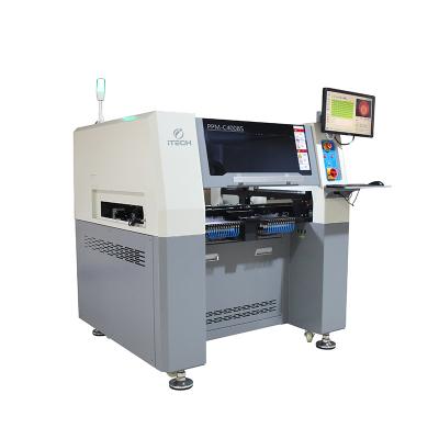 China Electronic components machine ITECH IC chip mounter pnp machine smt led transfer desktop 6head chip placement machine high speed LED making machine for sale