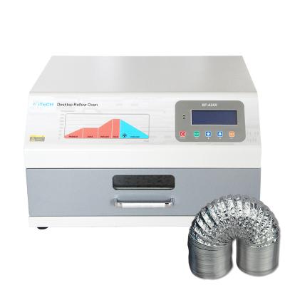 China New Style 250mm*200mm Mini Reflow Oven Reflow Welding Machine High Precision Benchtop Reflow Solder for sale