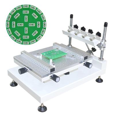 China Best Shops OEM Welding Solder Paste Printer Manual Silk Screen Printing Machine Printing Paste Printer for sale