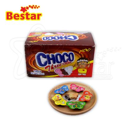 China Milk Coco Chocolate Jam and Strawberry Three Flavors Butterfly Shape BR000175 BR000175 for sale