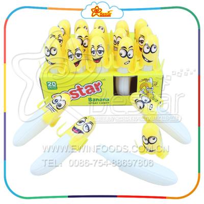 China 18ml banana shape spray candy EW-BR-2111 EW-BR-2111 for sale