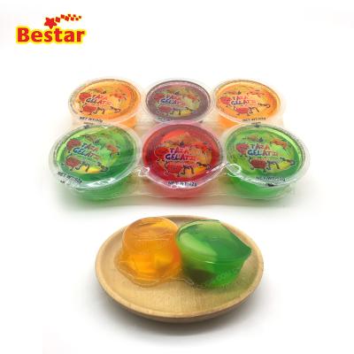 China Mini Cup Multi-Flavor Natural Fruit Normal Jelly Snacks For Kids for sale