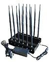 China mobile phone signal jammer with 12 antennas blocking all signals for sale