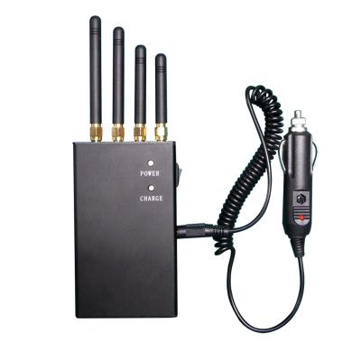 China 4 Band 2W Portable 4G LTE and 3G Mobile Phone Jammer for sale