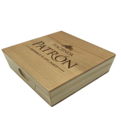 China Sustainable Manufacture Luxury Hot Sale Porcelain Single Storage Pine Box for sale