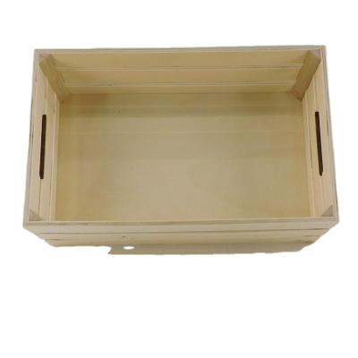 China China Sustainable Factory Direct Supplied Wooden Storage Crates Crate for sale