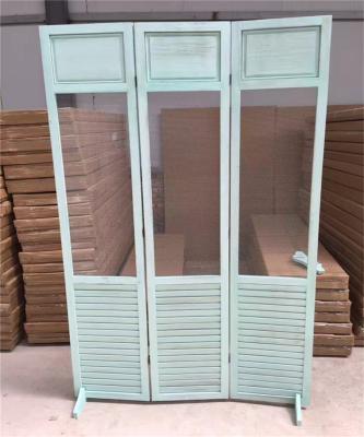 China Traditional Chinese Portable Freestanding Panel Screens and Wooden Room Dividers for Room Decor Garden Screen for sale