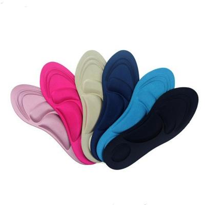 China 4D Comfortable Stretch Breathable Air Freshener Cushion Running Insoles For Feet Man Women Insoles For Shoes Orthopedic Sole Pad Memory Foam for sale