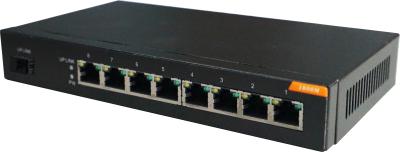 China 8 gigabit port  + 1 gigabit SFP fiber optic ports non managed switch , 1000Mbps 8 port switch gigabit for sale