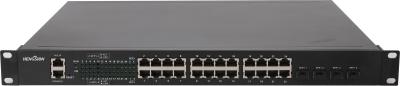 China 100 - 240VAC Power port Core network switch 28 port layer 3 managed switch for sale