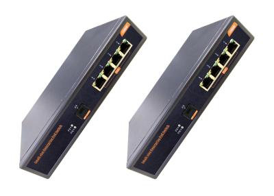 China 5 Gigabit-van de de Schakelaarieee802.3af Schommeling van Havensgigabit POE de Beschermingspoe Vezel Optische Schakelaar Te koop