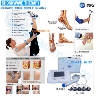 China Rehabilitation shock wave therapy and shock wave machine physiotherapy equipment BS-SWT2X for sale