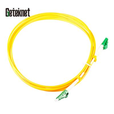 China LSZH Patch Cord Singlemode Fiber Optic OS2 (PVC Optional) 20M LC Duplex Yellow SM 9/125 LSZH Fiber Optic Patch Cord Fiber Optic Patch Cord for sale