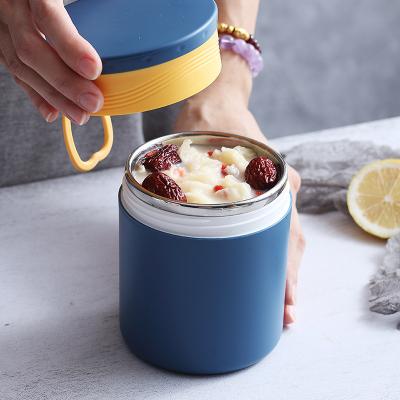 China PORTABLE Kids Lunch Box Stainless Steel Soup Cup With Airtight Pot Container Lid Food Spoon Togo China Suppliers dropshipping for sale